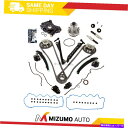 Water Pump タイミングチェーンキットVCTセレノイドカムフェイザーオイルウォーターポンプフィット04-06フォード5.4L 24V Timing Ch...