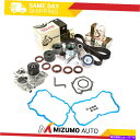 Water Pump タイミングベルトキットウォーターポンプバルブカバーガスケットフィット08-14スバルターボEJ255 DOHC Timing Belt Kit Water Pump Valve Cover Gasket Fit 08-14 Subaru TURBO EJ255 DOHC(2)