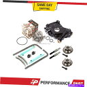Water Pump タイミングチェーンキットVCTセレノイドカムフェイザー水オイルポンプ05-09フォードマスタング Timing Chain Kit VCT...