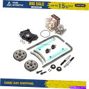 Water Pump タイミングチェーンキットVCTセレノイドカムフェイザー水オイルポンプフィット05-09フォードマスタング Timing Chain Kit...