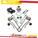 Water Pump タイミングチェーンキットセレノイドカムフェイザーウォーターオイルポンプフィット05-10フォードトリトン4.6 Timing Chain ...