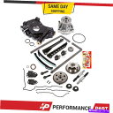 Water Pump タイミングチェーンキットVCTセレノイドカムフェイザーオイルウォーターポンプ10-14フォード5.4 Timing Chain Kit V...