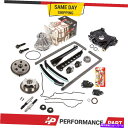 Water Pump タイミングチェーンキットVCTセレノイドカムフェイザーオイルウォーターポンプ04-10フォード5.4 Timing Chain Kit V...