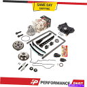 Water Pump タイミングチェーンキットVCTセレノイドカムフェイザーオイルオイルウォーターポンプ07-08フォード5.4 Timing Chain Ki...