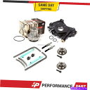 Water Pump タイミングチェーンキットセレノイドカムフェイザーウォーターオイルポンプ05-10フォード4.6トリトン Timing Chain Kit ...