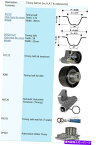 Water Pump ランドローバーフリーランダー25k4f mgローバー75用のデイコタイミングベルトキットハットウォーターポンプ75 DAYCO TIMING BELT KIT HAT WATER PUMP FOR Land Rover Freelander 25K4F MG ROVER 75