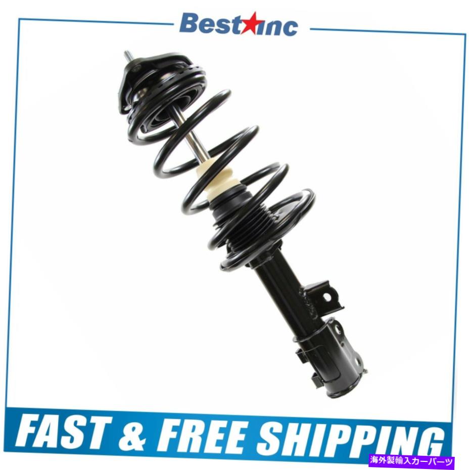 Strut Mount եȺ12009ǯδʥȥåȡ륹ץ󥰥֥2010ǯҥȥ Front Left (1) Complete Strut&Coil Spring Assembly for 2009 2010 Hyundai Elantra