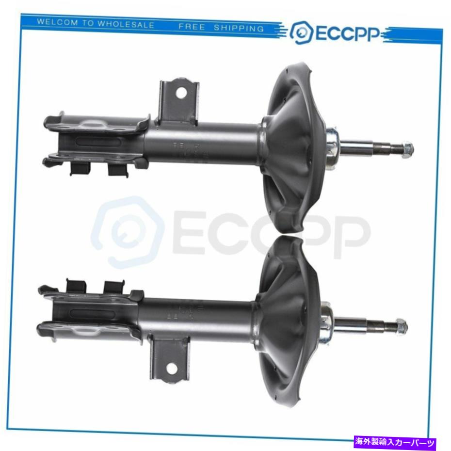 Strut Mount 2007年から2010年のフロントペアストラットショック Front Pair Struts Shocks For 2007-2010 Hyundai Elantra Left Right ECCPP