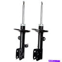 Strut Mount トヨタカローラマトリックスポンティアックバイブの2xフロントストラットショックアブソーバー09-2013 2x Front Struts Shocks Absorbers For Toyota Corolla Matrix Pontiac Vibe 09-2013(2)