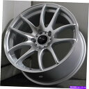 ホイール　4本セット 19x8.5銀機械加工ホイールVORS TR4 5x110 35（4のセット）73.1 19x8.5 Silver Machined Wheels Vors TR4 5x110 35 (Set of 4) 73.1