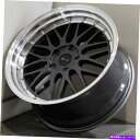ホイール 4本セット 19x9.5ハイパーブラックホイールVORSVR8 5x114.3 35(4のセット)73.1 19x9.5 Hyper Black Wheels Vors VR8 5x114.3 35 (Set of 4) 73.1(2)