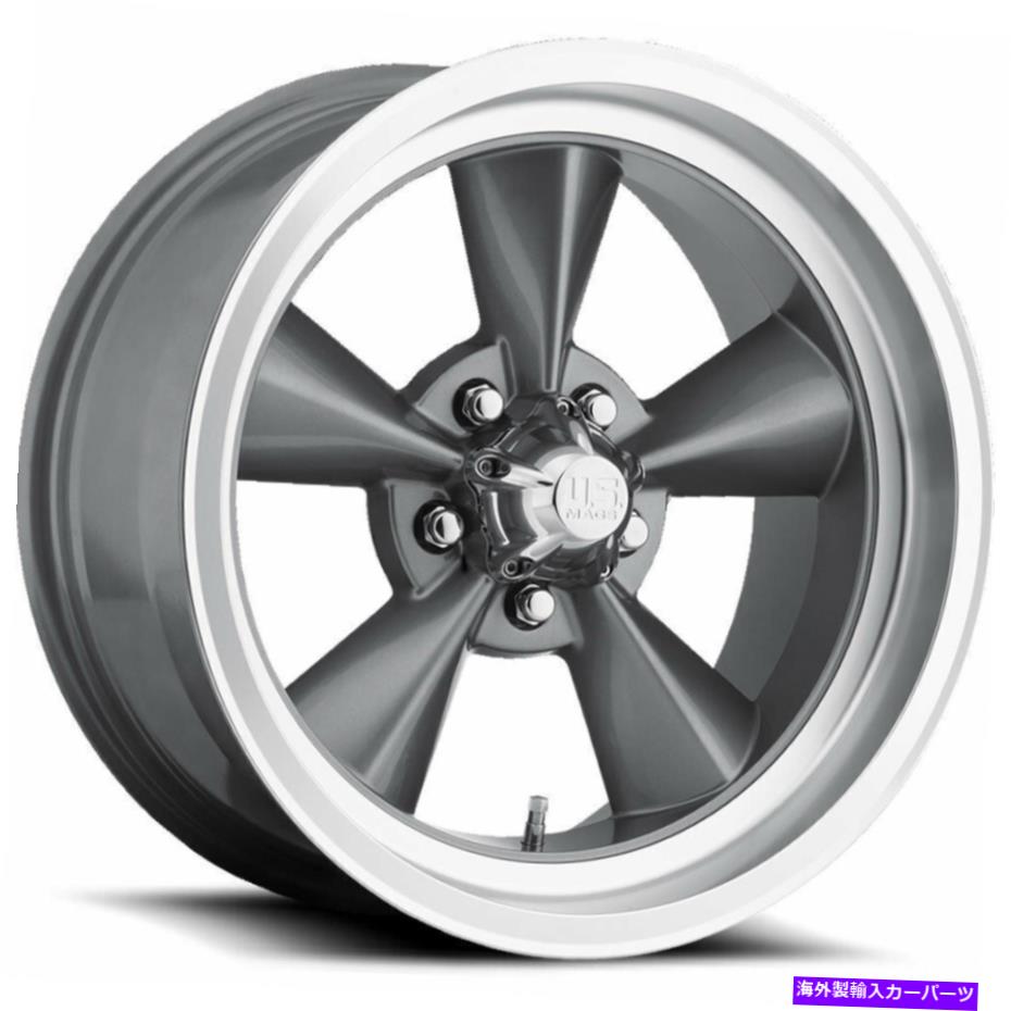 ホイール　4本セット 17x8ガンメタルホイールUS Mags U102 Standard 5x114.3 1（4のセット）72.56 17x8 Gun Metal Wheels US Mags U102 Standard 5x114.3 1 (Set of 4) 72.56
