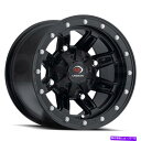 ホイール 4本セット 14x7マットブラックホイールビジョンATV 550 FIFT4X156 2.5(4のセット)131.1 14x7 Matte Black...