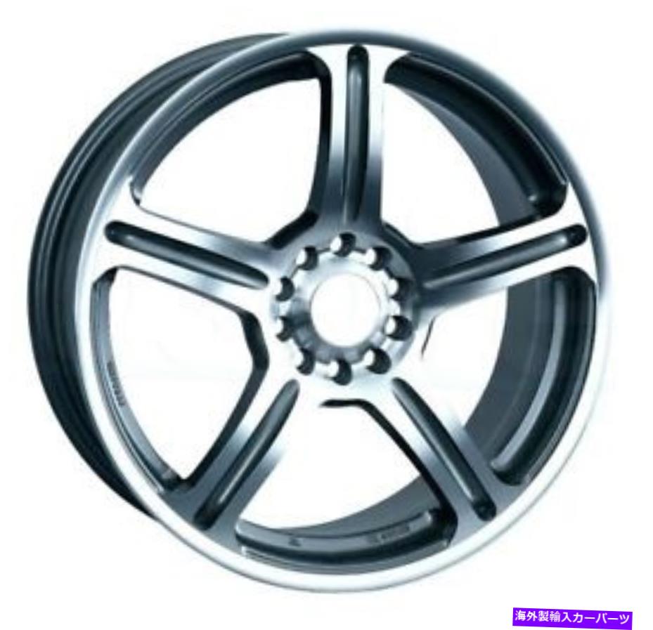ホイール　4本セット 16x7シルバー機械加工ホイールXXR Primax 772 5x112/5x115 38（4のセット）73.1 16x7 Silver Machined Wheels XXR Primax 772 5x112/5x115 38 (Set of 4) 73.1