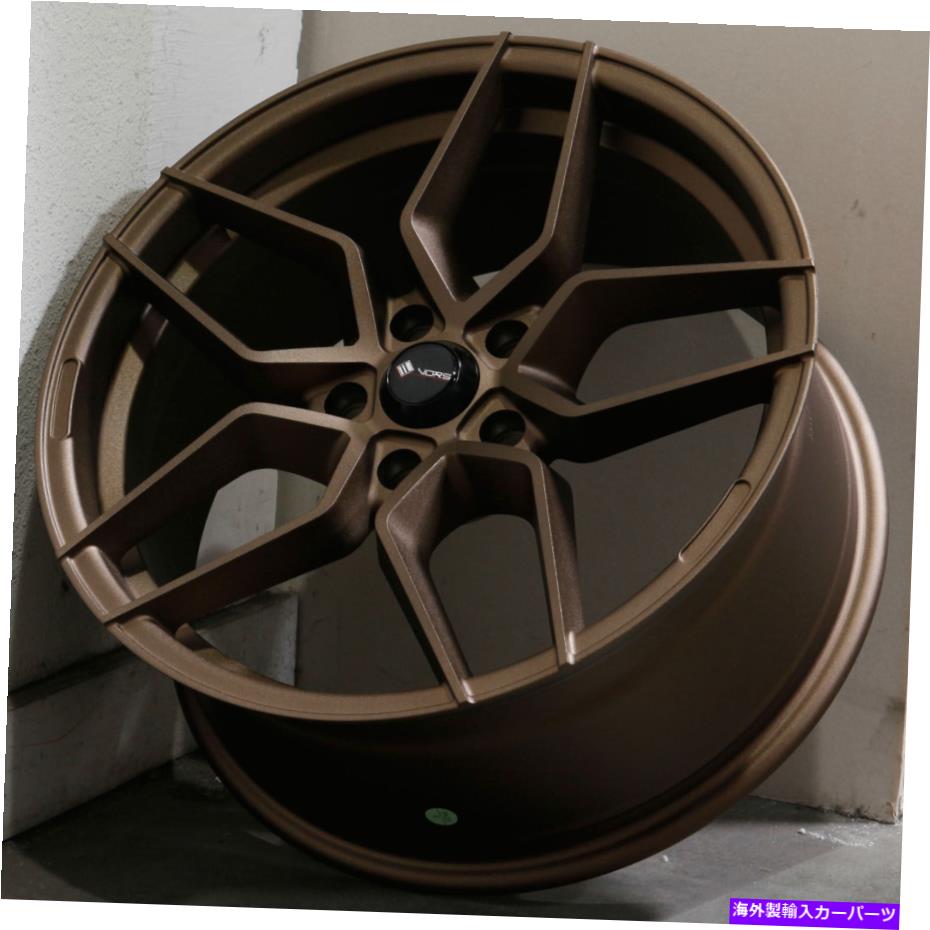 ホイール　4本セット 18x8.5ブロンズホイールVORS LP1 5x114.3 35（4のセット）73.1 18x8.5 Bronze Wheels Vors LP1 5x114.3 35 (Set of 4) 73.1