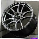 ホイール 4本セット 18x9.5ハイパーブラックホイールVORS TR4 5x114.3 22(4のセット)73.1 18x9.5 Hyper Black W...