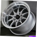 ホイール　4本セット 15x8シルバーホイールVORS TR3 4x100/4x114.3 0（4のセット）73.1 15x8 Silver Wheels Vors TR3 4x100/4x114.3 0 (Set of 4) 73.1