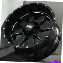 ホイール 4本セット 17x10黒製のホイールMoto Metal Mo962 8x6.5/8x165.1 -24(4のセット)125.1 17x10 Blac...
