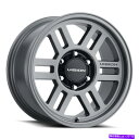 ホイール 4本セット 17x9 Vision 355 Manx2 Overland 6x5.5/6x139.7 -12グレーホイールリムセット(4)106.2 ...