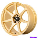 ホイール 4本セット 17x8 motegi mr154バトル5x110 43ゴールドホイールリムセット(4)72.56 17x8 Motegi MR154 B...