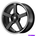 ホイール　4本セット 18x8 motegi mr116 fs5 5x100/5x114.3 45ブラック機械加工ホイールリムセット（4）72.56 18x8 Motegi MR116 FS5 5x100/5x114.3 45 Black Machined Wheels Rims Set(4) 72.56