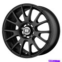 ホイール 4本セット 17x8 motegi mr118 ms7 5x120 45マットブラックホイールリムセット(4)74.1合金 17x8 Motegi M...
