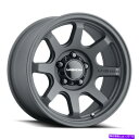 ホイール　4本セット 17x9ビジョン351フロー8x6.5/8x165.1 0サテンブラックホイールリムセット（4）125.2 17x9 Vision 351 Flow 8x6.5/8x165.1 0 Satin Black Wheels Rims Set(4) 125.2