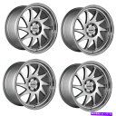 ホイール 4本セット 17x9ウィスラーKR7 5x114.3 25シルバー機械加工フェイスホイールリムセット(4)73.1 17x9 Whistler KR7 5x114.3 25 Silver Machined Face Wheels Rims Set(4) 73.1(2)