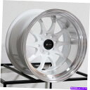 ホイール 4本セット 15x8 VORS TR3 4x100/4x114.3 0ホワイトホイールリムセット(4)73.1 15x8 Vors TR3 4x100/4x114.3 0 White Wheels Rims Set(4) 73.1(2)