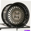 ホイール 4本セット 15x8.5 Klutch SL1 4x100 20ブロンズブラックリップホイールリムセット(4)73.1 15x8.5 Klutch S...