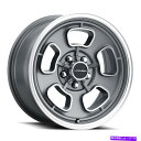 ホイール 4本セット 15x7ビジョン148シフト5x114.3 -7グレーホイールリムセット(4)83 15x7 Vision 148 Shift 5x114...