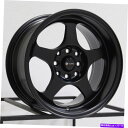 ホイール 4本セット 15x8 VORS SP1 4x108 20マットブラックホイールリムセット(4)73.1 15x8 Vors SP1 4x108 20 ...