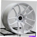 ホイール 4本セット 17x8/17x9 VORS TR4 5x112 35/30ホワイトホイールリムセット(4)73.1 17x8/17x9 Vors TR4...