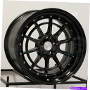 ホイール　4本セット 18x9.5 aodhan ah04 ah4 5x114.3 30ブラックホイールリムセット（4）73.1 18x9.5 Aodhan AH04 AH4 5x114.3 30 Black Wheels Rims Set(4) 73.1