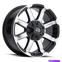 ホイール 4本セット 16x8 Vision 413 Valor 5x114.3/5x5 0ブラック機械加工ホイールリムセット(4)83 16x8 Vision...