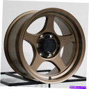 ホイール　4本セット 17x9ファルコンT2 6x139.7 -12フルマットブロンズホイールリムセット（4）106.3 17x9 Falcon T2 6x139.7 -12 Full Matte Bronze Wheels Rims Set(4) 106.3