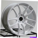 ホイール 4本セット 18x8.5 VORS TR4 5x100 35ホワイトホイールリムセット(4)73.1 18x8.5 Vors TR4 5x100 35...