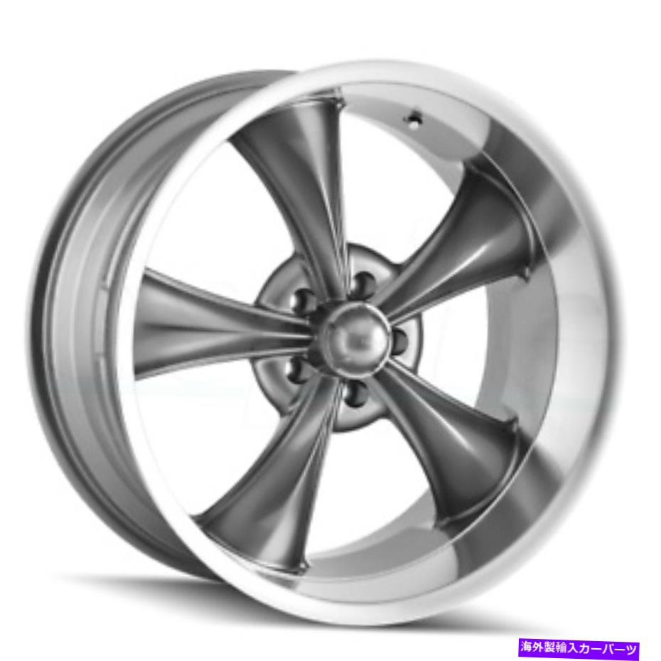 ホイール　4本セット 18x9.5リドラー695 5x114.3 6ガンメタルホイールリムセット（4）83.82 18x9.5 Ridler 695 5x114.3 6 Gunmetal Wheels Rims Set(4) 83.82