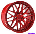ホイール 4本セット 18x8.5/18x9.5 F1R F103 5x114.3 38/38キャンディレッドホイールリムセット(4) 18x8.5/18x9....