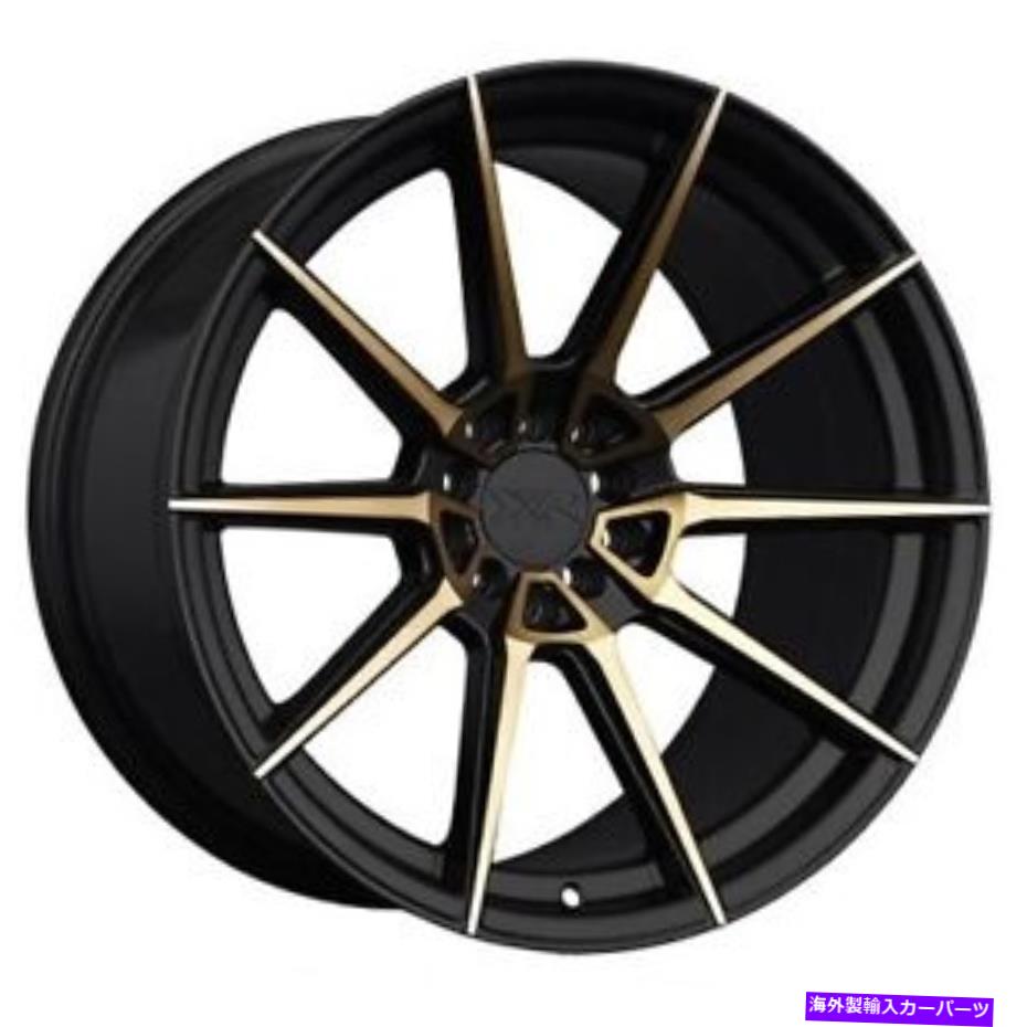 ホイール　4本セット 18x8.5/18x9.5 xxr 567 5x100/5x114.3 35/38ブロンズブラックホイールリムセット（4）73.1 18x8.5/18x9.5 XXR 567 5x100/5x114.3 35/38 Bronze Black Wheels Rims Set(4) 73.1