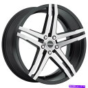 ホイール 4本セット 20x8.5 Strada S40 Domani 5x114.3 40ブラックマシンホイールリムセット(4)72.6 20x8.5 Strada S40 Domani 5x114.3 40 Black Machine Wheels Rims Set(4) 72.6