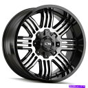 ホイール 4本セット 17x9イオン144 5x5/5x5.5 -12ブラック機械加工ホイールリムセット(4)87.1 17x9 Ion 144 5x5/5x5...