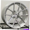 ホイール 4本セット 18x8.5/18x9.5 aodhan aff7 5x120 35/35銀機械加工ホイールリムセット(4)72.6 al 18x8.5/18x9.5 Aodhan AFF7 5x120 35/35 Silver Machined Wheels Rims Set(4) 72.6 Al(2)