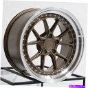 ホイール 4本セット 18x9.5 Aodhan DS08 DS8 5x100 35ブロンズホイールリムセット(4)73.1 18x9.5 Aodhan DS08 DS8 5x100 35 Bronze Wheels Rims Set(4) 73.1(2)