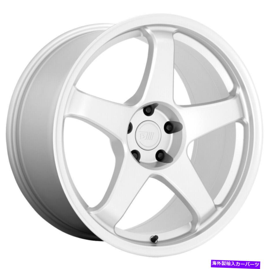 ホイール　4本セット 18x8.5 motegi mr151 cs5 5x108 42ハイパーシルバーホイールリムセット（4）63.36 18x8.5 Motegi MR151 CS5 5x108 42 Hyper Silver Wheels Rims Set(4) 63.36