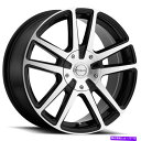 ホイール 4本セット 18x8 Raceline 145m Encore 5x108/5x114.3 40機械加工ブラックホイールリムセット(4)72。 18x...