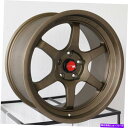 ホイール　4本セット 18x9.5 aodhan ah08 ah8 5x114.3 30ブロンズホイールリムセット（4）73.1 18x9.5 Aodhan AH08 AH8 5x114.3 30 Bronze Wheels Rims Set(4) 73.1