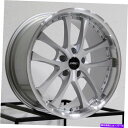 ホイール 4本セット 18x8.5 arc ar5 5x120 35銀機械加工ホイールリムセット(4)73.1 18x8.5 ARC AR5 5x120 35 ...