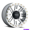 ホイール 4本セット 14x7 Vision ATV 356 Manx2 BeadLock 4x136 13機械加工フェイスリングホイールリムセット(4 14x7 Vision ATV 356 Manx2 Beadlock 4x136 13 Machined Face Ring Wheels Rims Set(4(2)