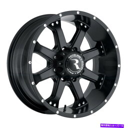 ホイール　4本セット 17x9 Raceline 991b Assault 6x5.5/6x139.7 0ブラックホイールリムセット（4）106.1 17x9 Raceline 991B Assault 6x5.5/6x139.7 0 Black Wheels Rims Set(4) 106.1